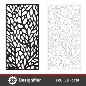 Corte Privacy Screen DXF LS 0036, SVG CDR File Ready To Laser Cut And ...