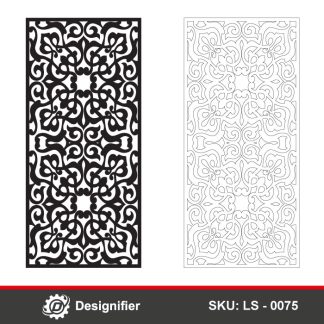 You can make awesome ceiling and room dividers decorations by using Oriental Pattern Ceiling Décor DXF LS0075 for Laser cutting and CNC
