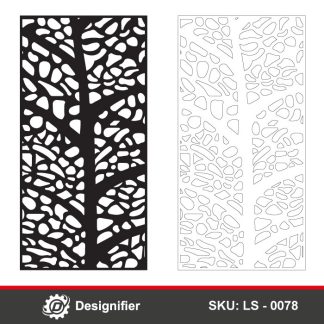 You can make nice room dividers by using Detailed Leaf Privacy Screen DXF LS0078 in Laser cutting or CNC operations